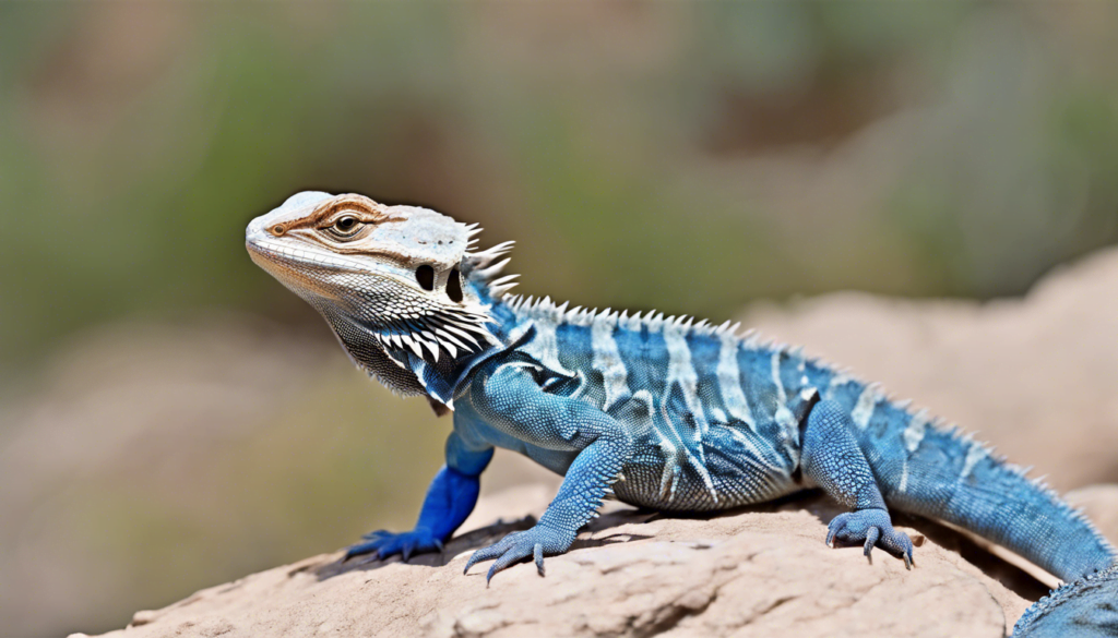 blue bearded dragon